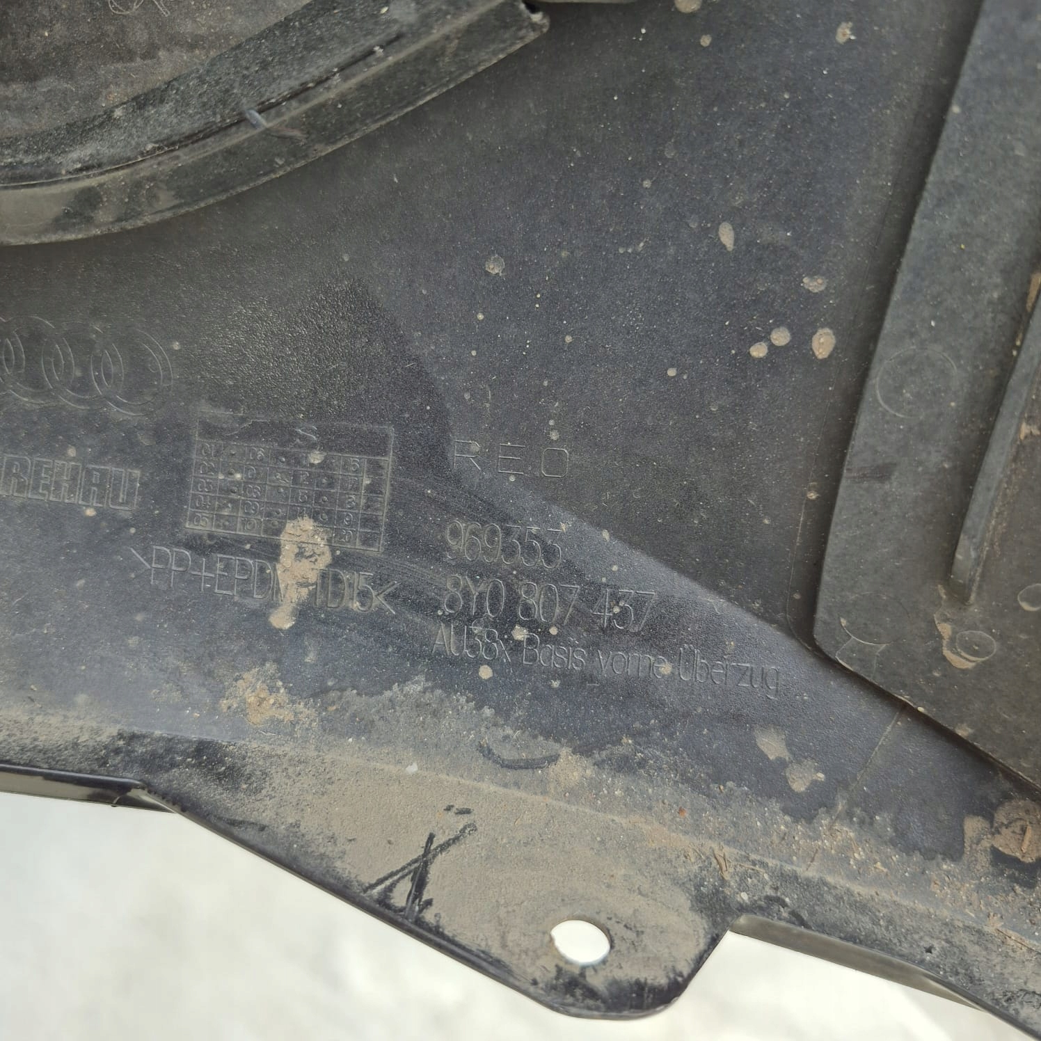 AUDI A3 IV 4 8Y 20-24 bumper front front washer PDC