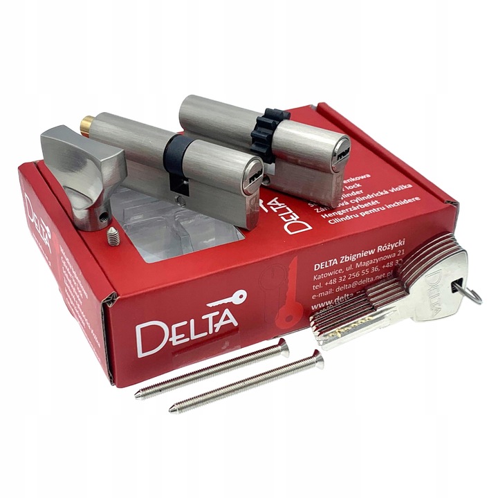 Wkładki U1K do drzwi Delta 34/46 34/46G w systemie 1 klucza Wewnętrzne