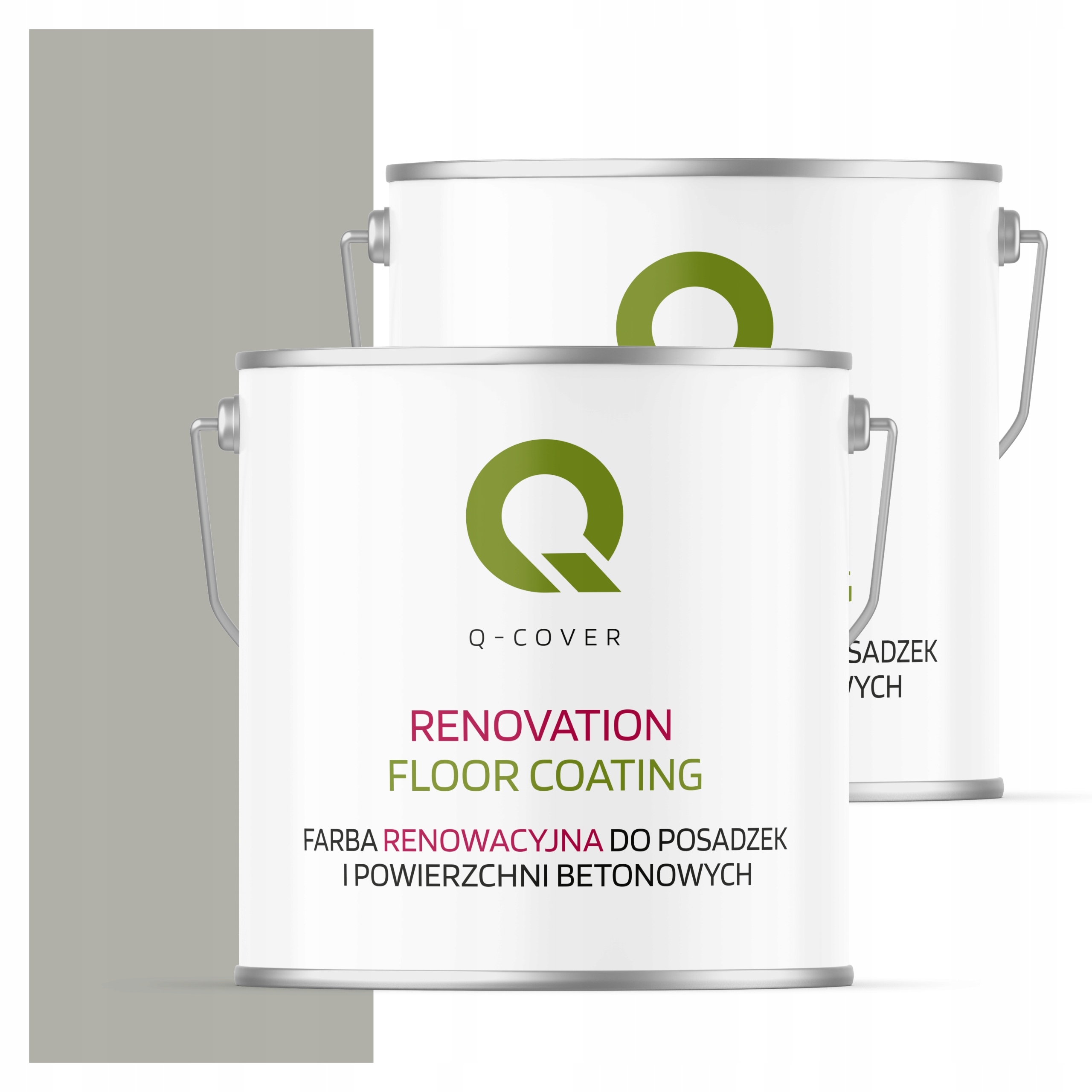 Ochranná farba na podlahy Renovačná šedá achátová Ral 7038 Lesk 5L