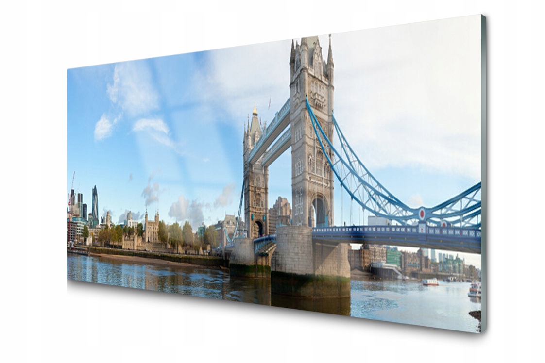 

Panel szklany Płytka Most Londyn 100x50