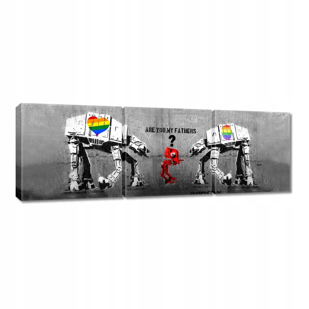 

Obrazy 120x40 Are you my fathers Banksy