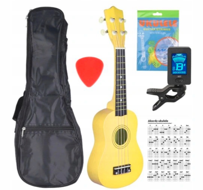 Sada Sopránového Ukulele Pro Leváky