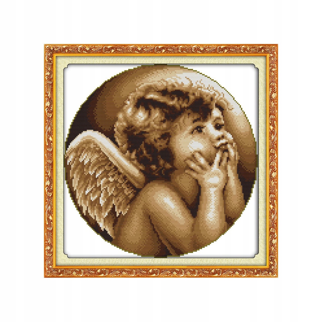 Křížková výšivka počítaná sada (kanva, mulina)