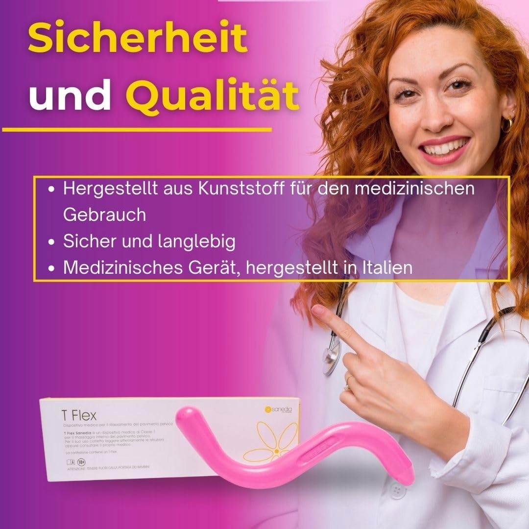 SANEDIA T FLEX Urządzenie Do Samomasażu Mięśni Miednicy Trener Dla Kobiet — miniatura 5