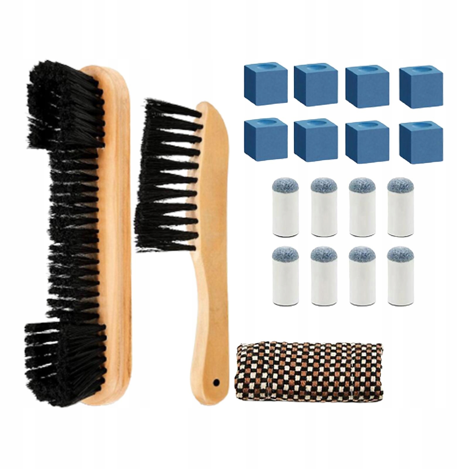 Zestaw szczotek do stołu bilardowego do wycie