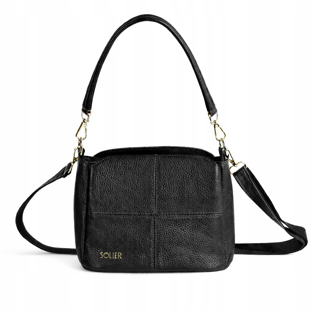 Dámská kabelka přes rameno Kožená Taška crossbody přes rameno kůže Solier