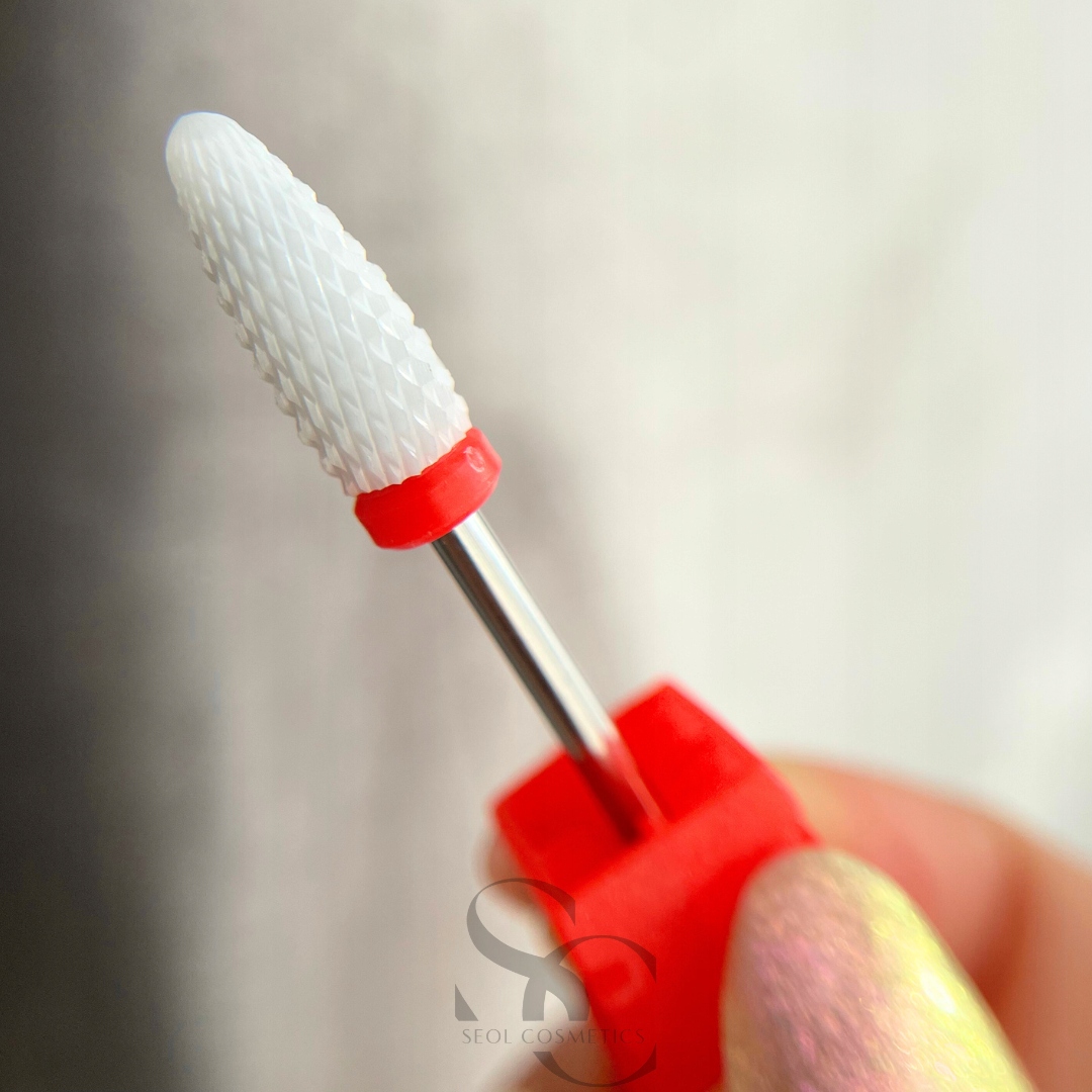 Frez Ceramiczny STOŻEK CZERWONY SEOL Cosmetics Marka inna marka