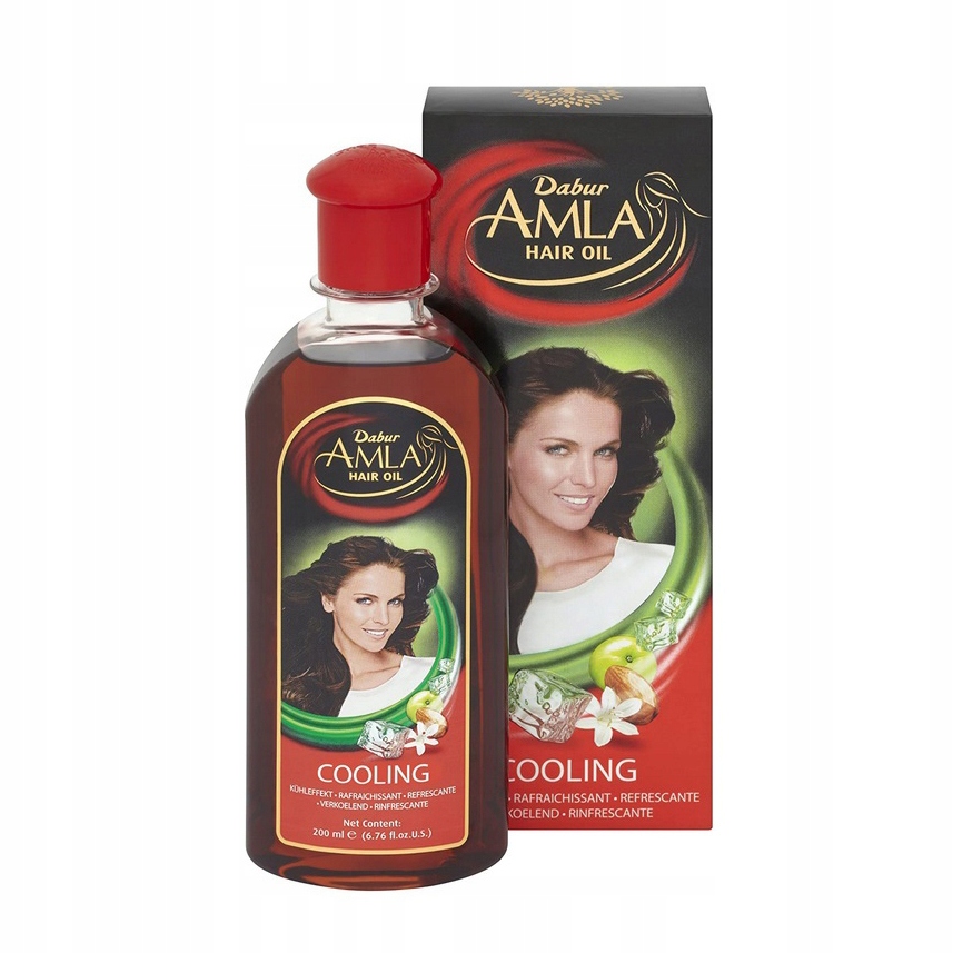 Chladivý vlasový olej Amla Gold Dabur 200ml