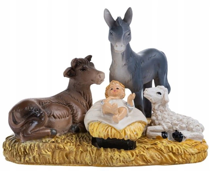 FIGURKA - PAN JEZUS W ŻŁÓBKU 7cm