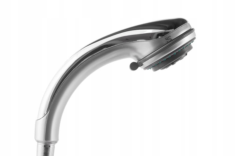 Bateria wannowa 3 otworowa łazienka chrom komplet Kolor chrom