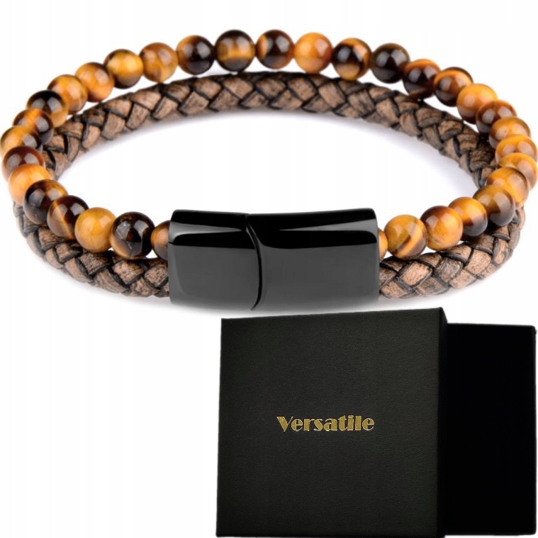 

Piękna, regulowana bransoletka, koraliki Versatile