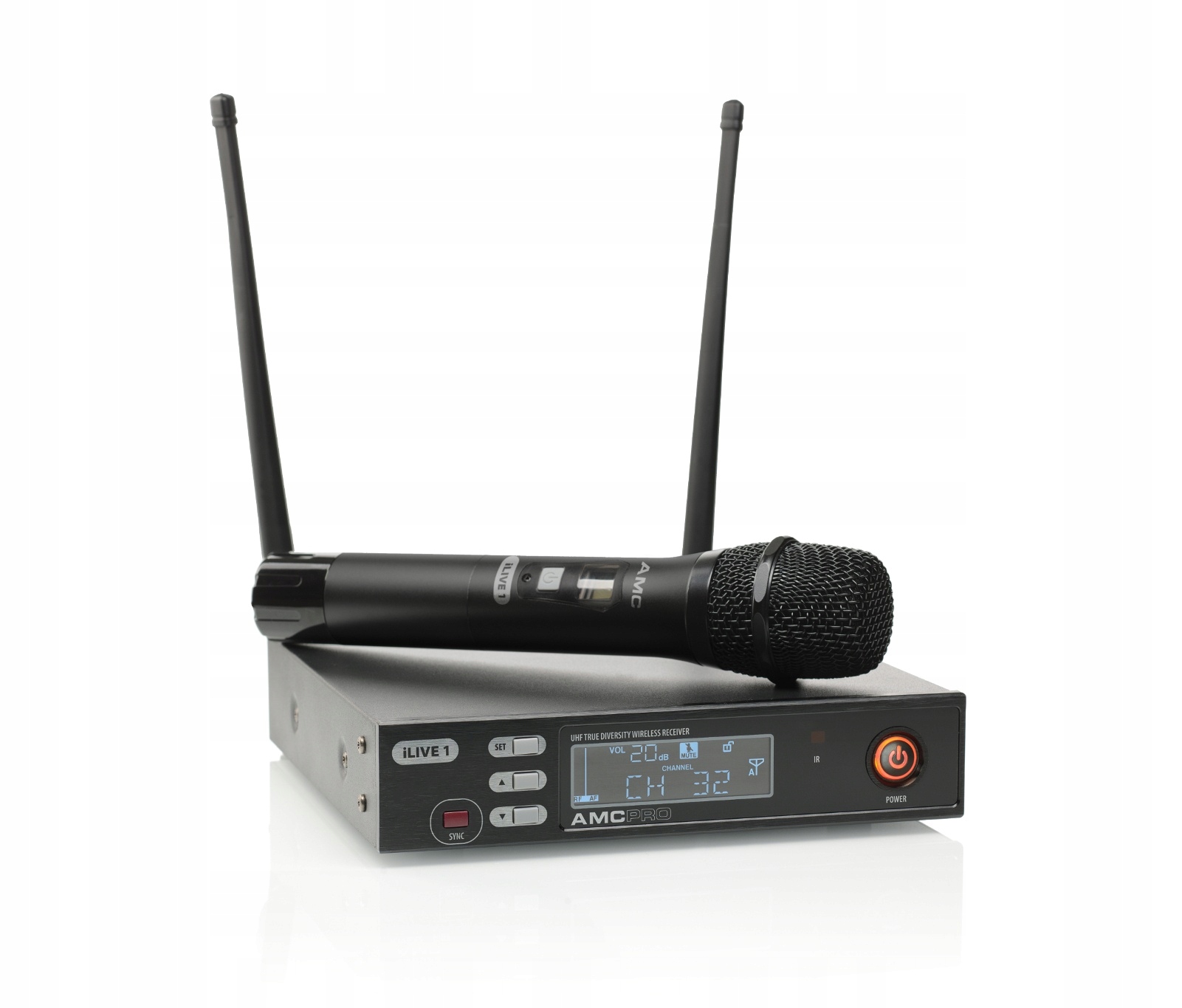 AMC iLive 1 Handheld- Zestaw bezprzewodowy z mikrofonem doręcznym