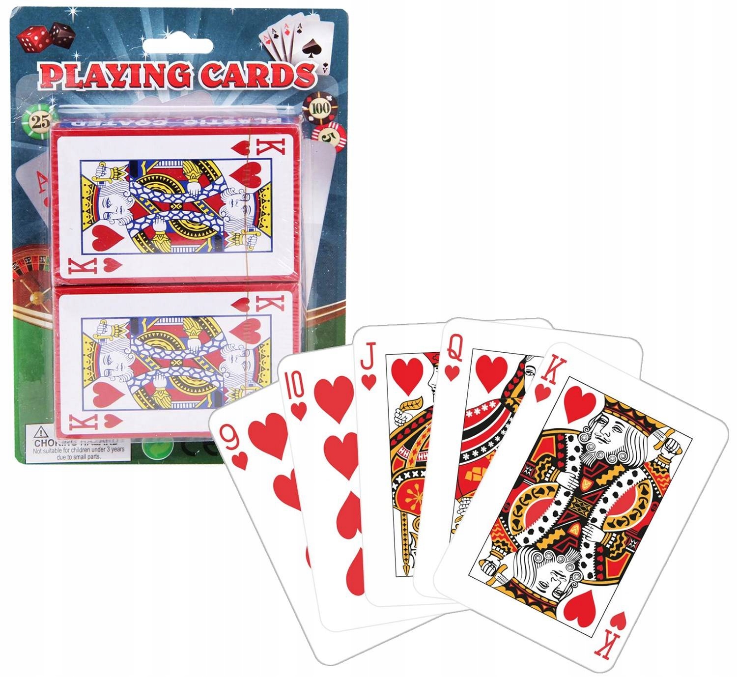 KARTY DO GRY PODWÓJNE TALIA