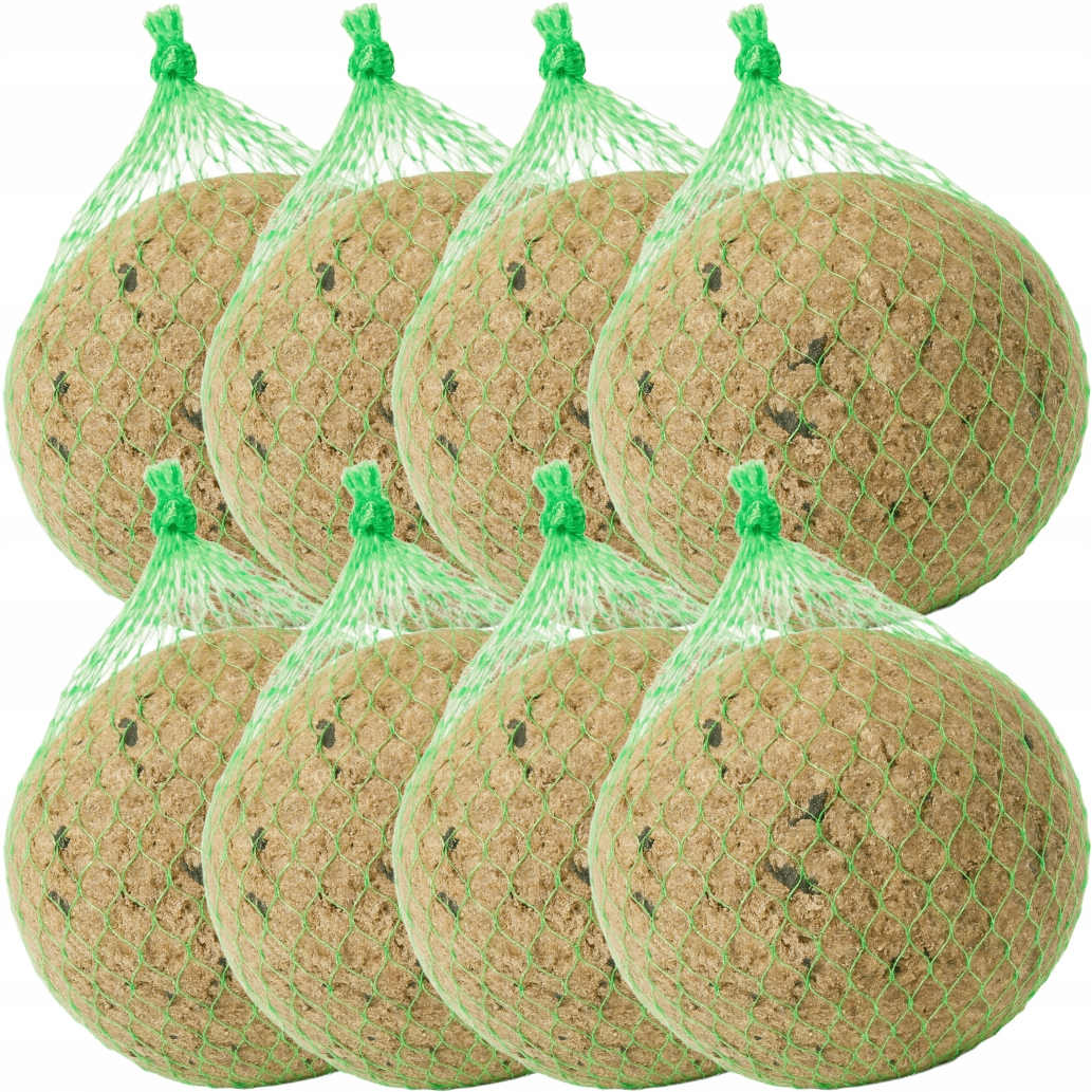 Levně Tukové Kuličky Pro Ptáky 8 x 500 g Krmivo Krmná Směs Obsahuje Slunečnicové Zrno