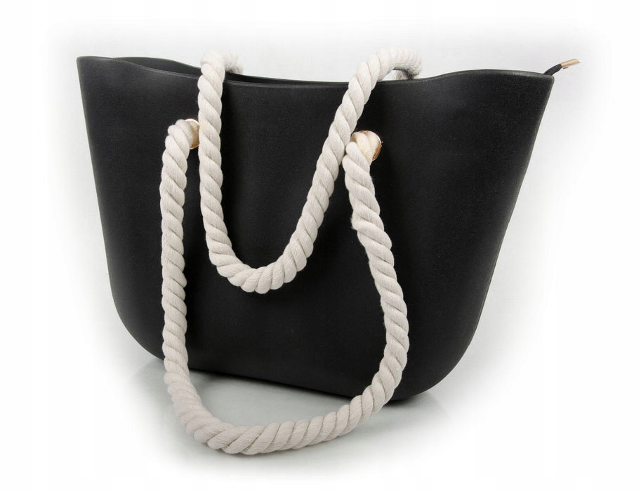 O TORBA GUMOWA TOREBKA HOBO JELLY SHOPPER BAG TGLB