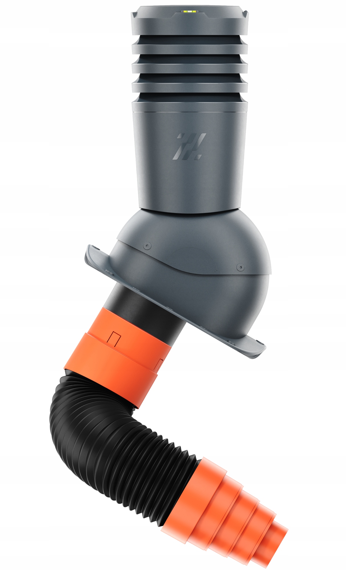 

Kominek wentylacyjny 125 z rurą przyłączeniową