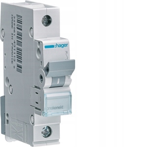 

Hager Wyłącznik nadprądowy bezpiecznik 1P B 6A