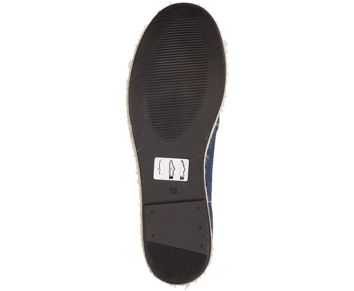 ESPADRYLE SKÓRZANE POLSKIE LEKKIE BALERINY NEW 36 Wzór dominujący bez wzoru