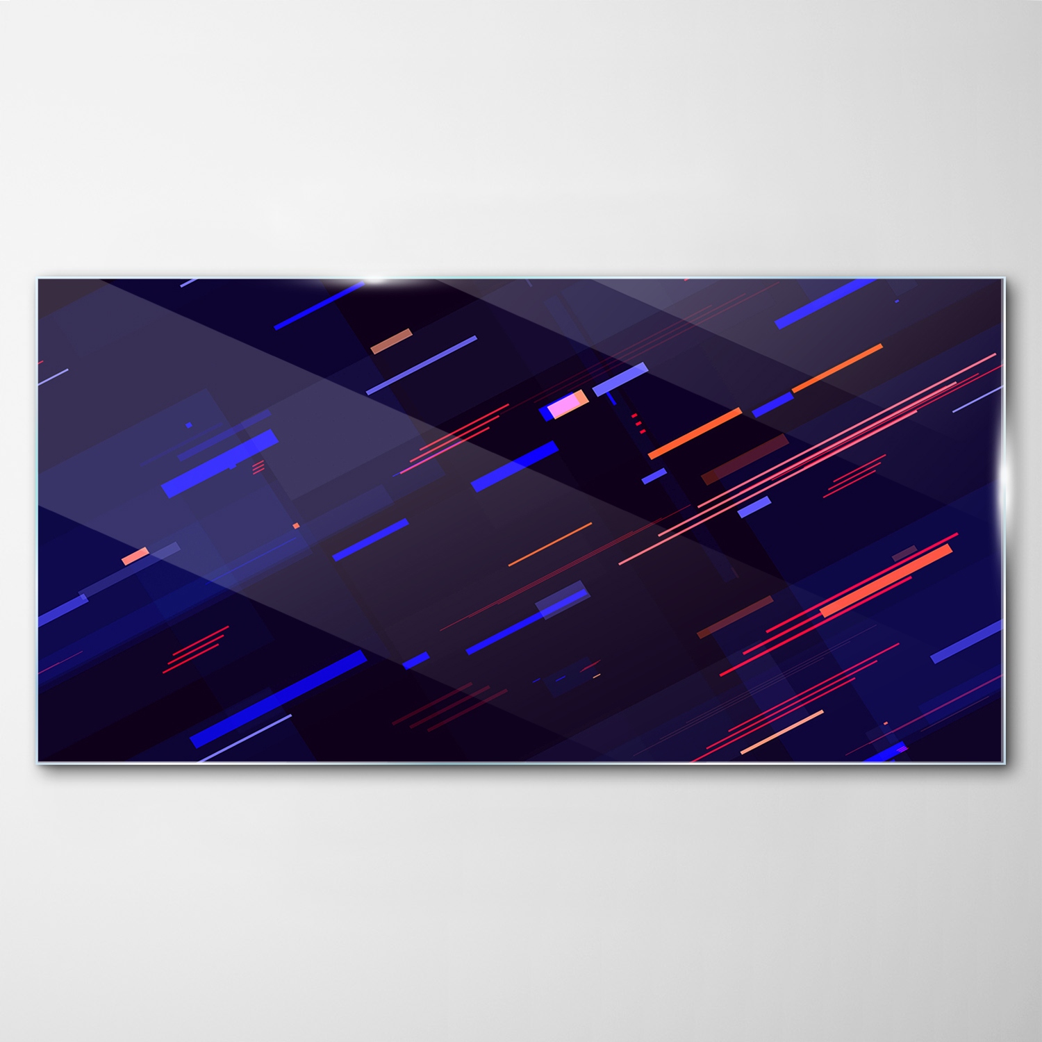 

Hartowany Obraz Szklany Neony Art Sztuka 100x50
