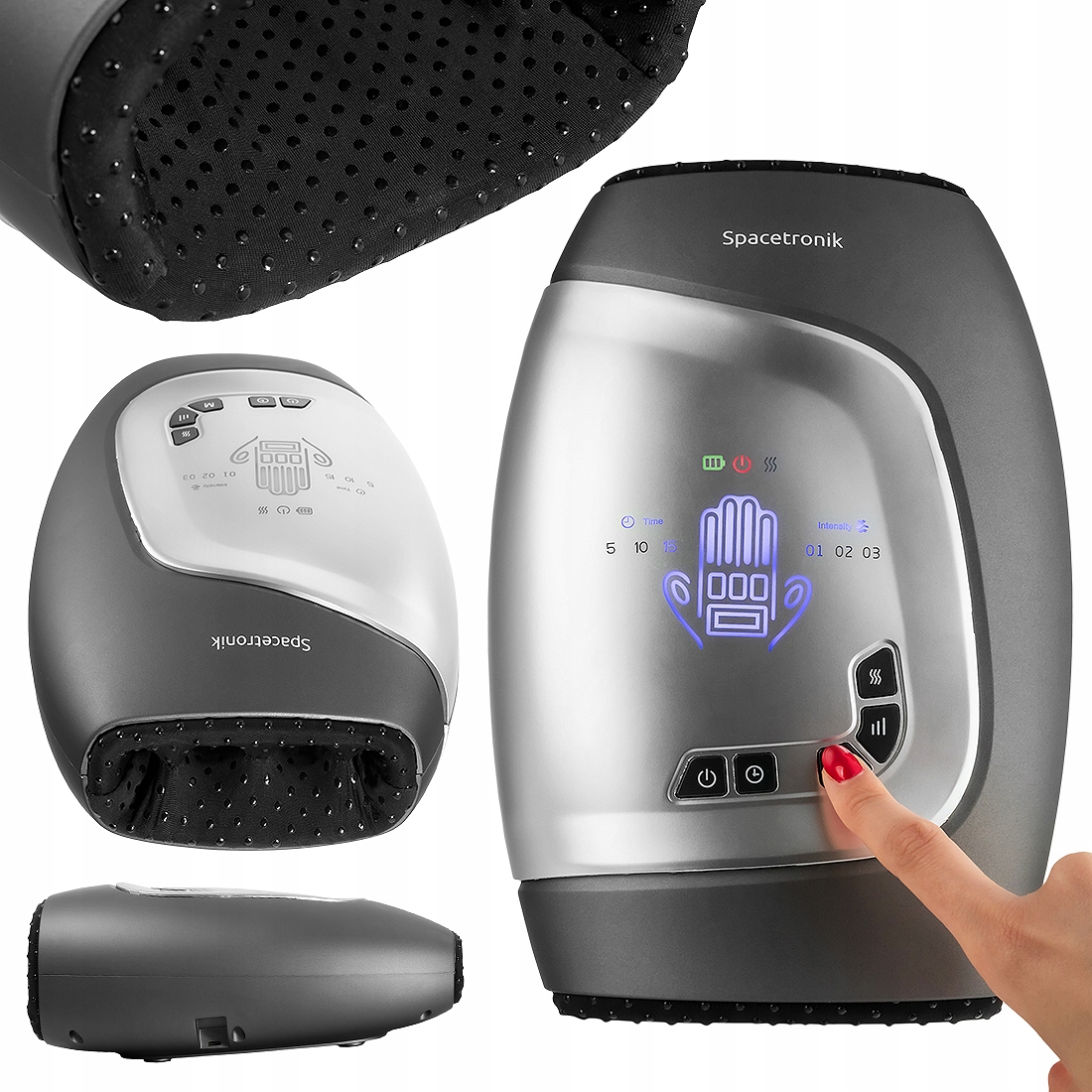 Masażer do Dłoni Nadgarstków Rąk Grzanie zwyrodnienia Rehabilitacja