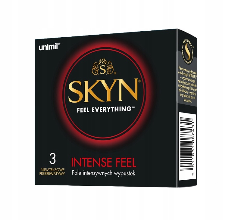 

Unimil Skyn Intense Feel prezerwatywy 3szt