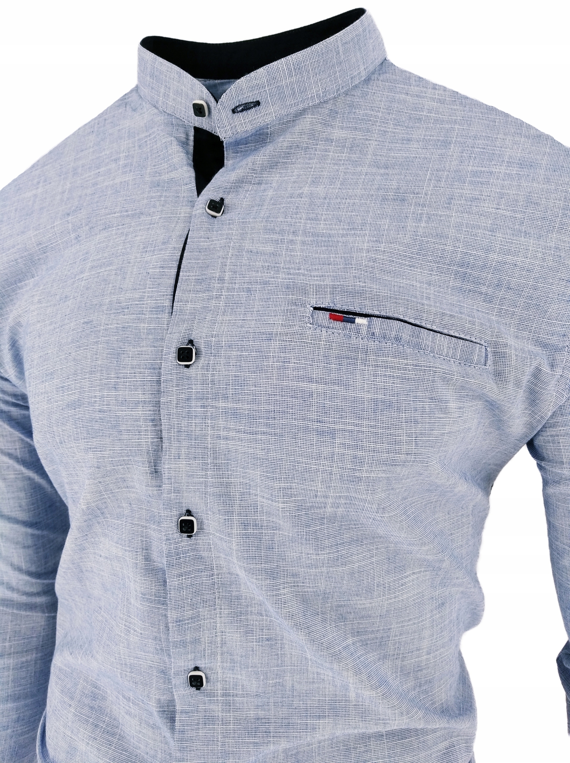 KOSZULA MĘSKA STÓJKA BŁĘKITNA SIGN 07 6XL 53/54 Marka inna