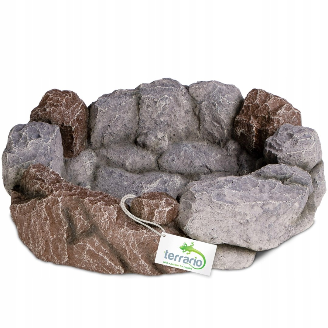 Levně Terrario Stone Circle Bowl XL Mísa do terária 29x26x7,5 cm