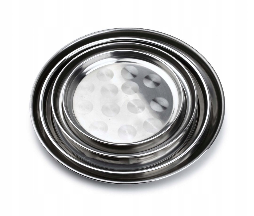 taca nierdzewna okrągła 24,5cm COOKINI Basic Kitchen — 4