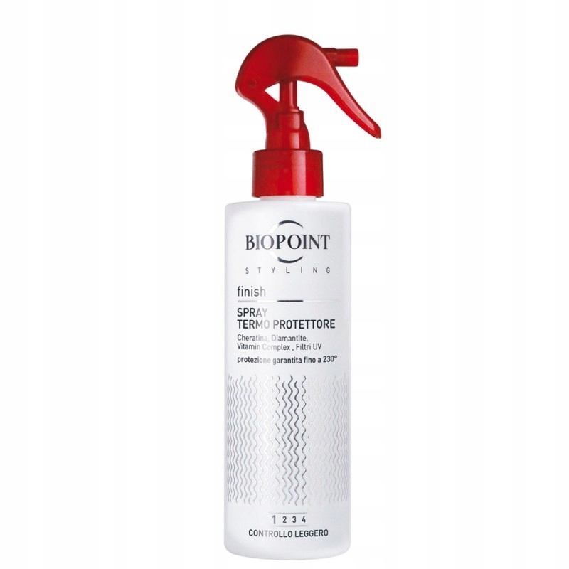 SPRAY Do WŁOSÓW TERMOOCHRONA Biopoint Termo Protettore 200ml Ochrona Ciepła