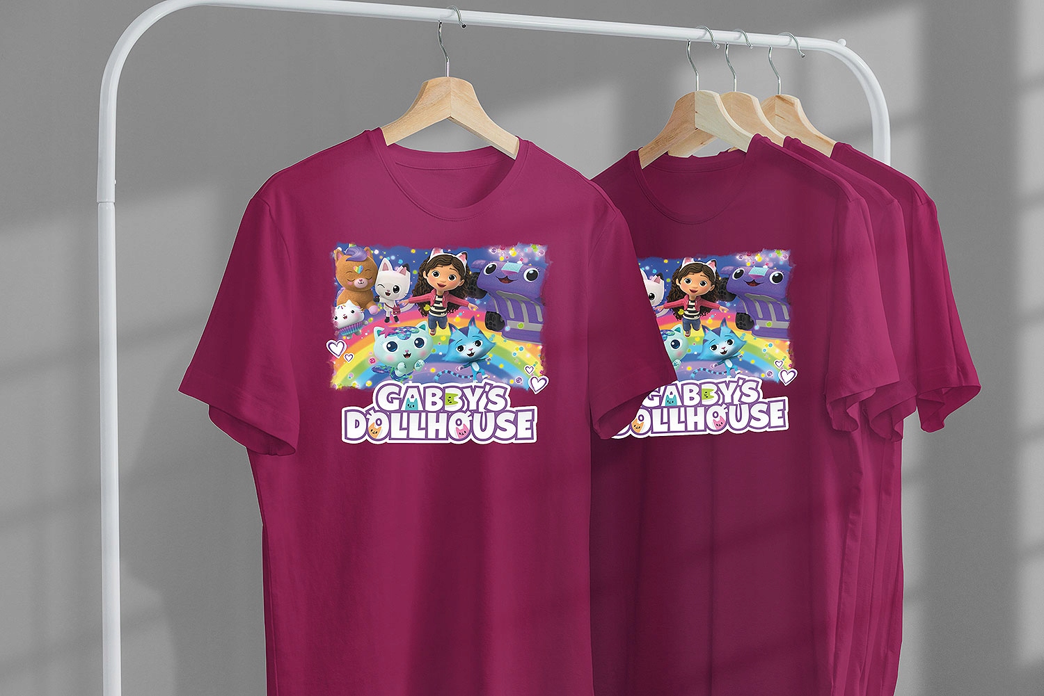 T-SHIRT KOSZULKA DLA DZIECKA KOCI DOMEK GABI 152 SUPER JAKOŚĆ Rozmiar L