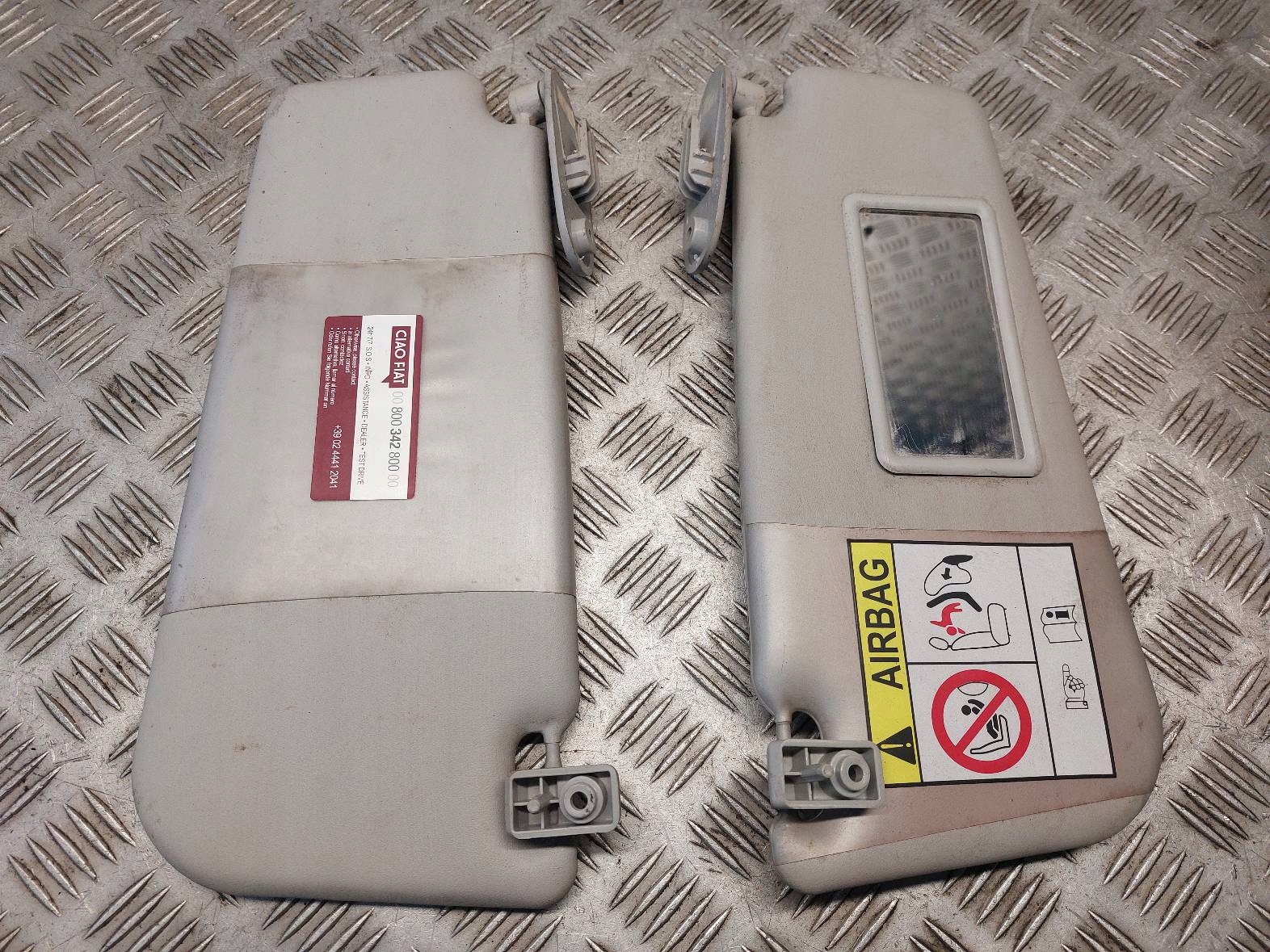 cover PRZECIWSLONECZNA left + right FIAT PUNTO 2012