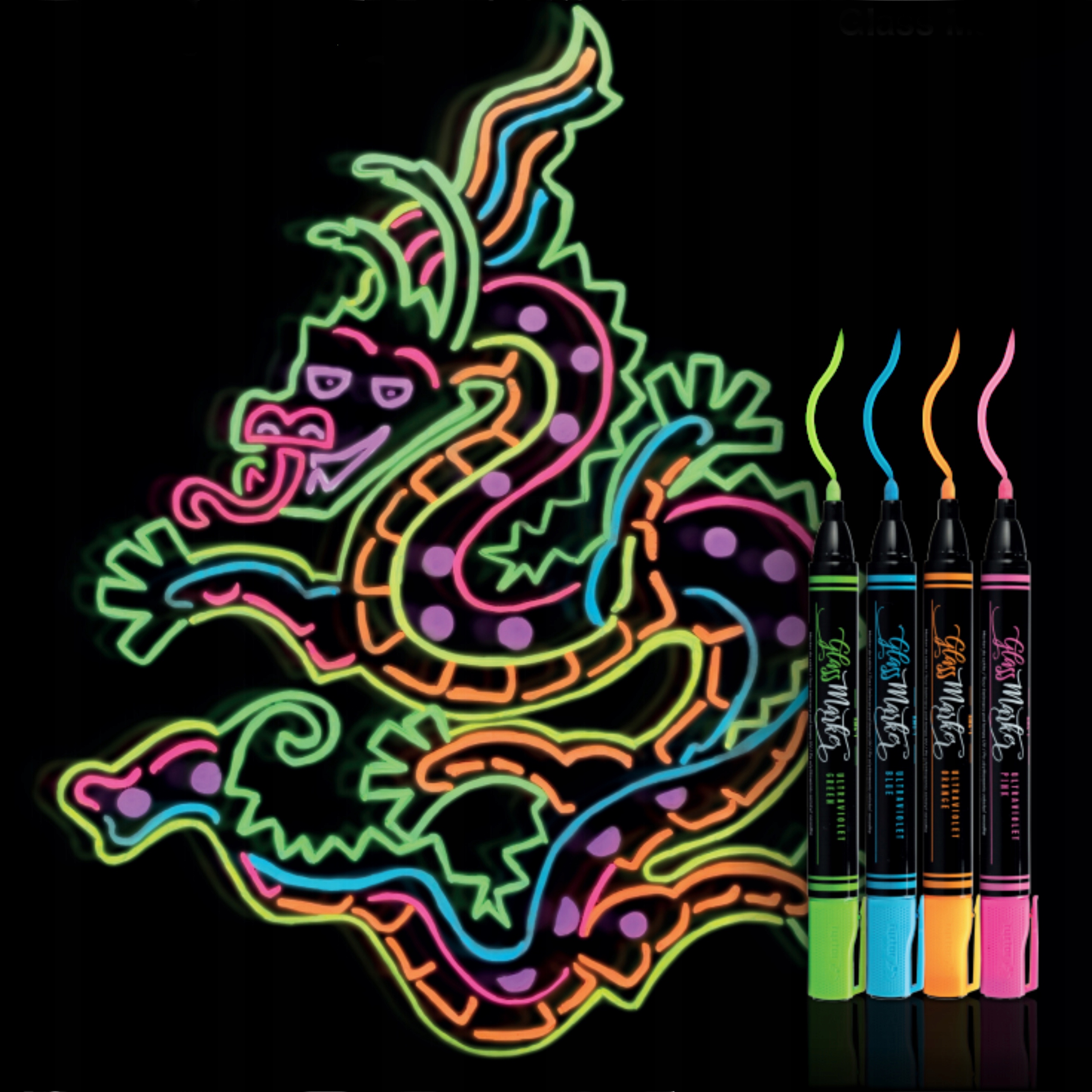 MARKER DO SZKŁA RMG-1 G/ZÓŁTY 7218 A'12