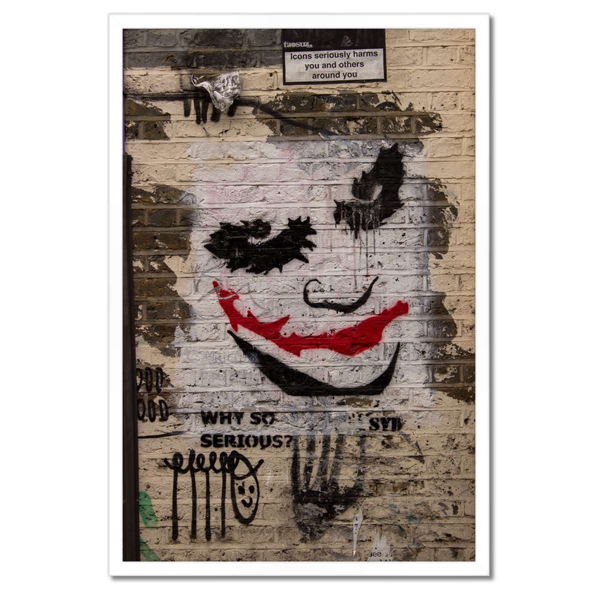 Plakáty v rámu 40x60 Graffiti Pouliční umění