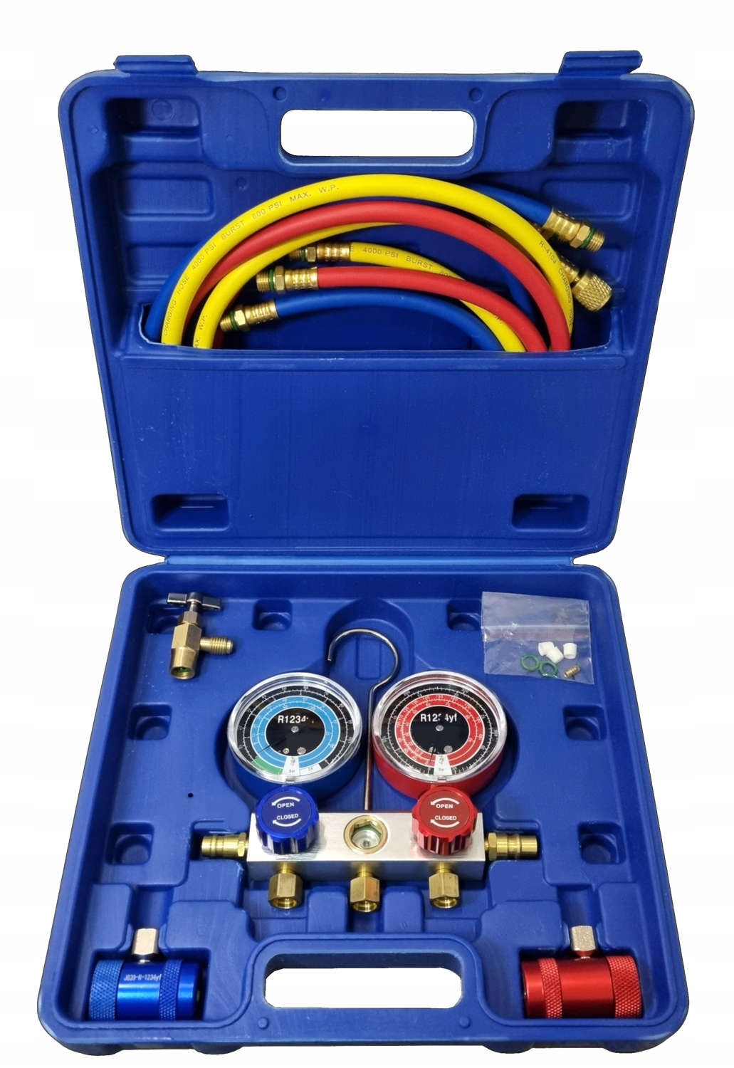 Sada manometrů 35bar klimatizace na faktor R1234YF