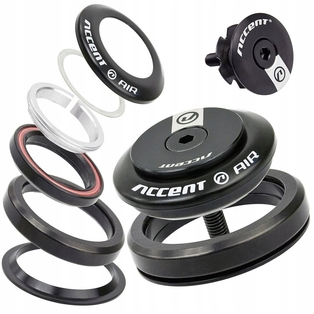 Stery zintegrowane Accent HI-AIR Taper 1-1/8"-1.5" IS42/IS52 Ł. maszynowe