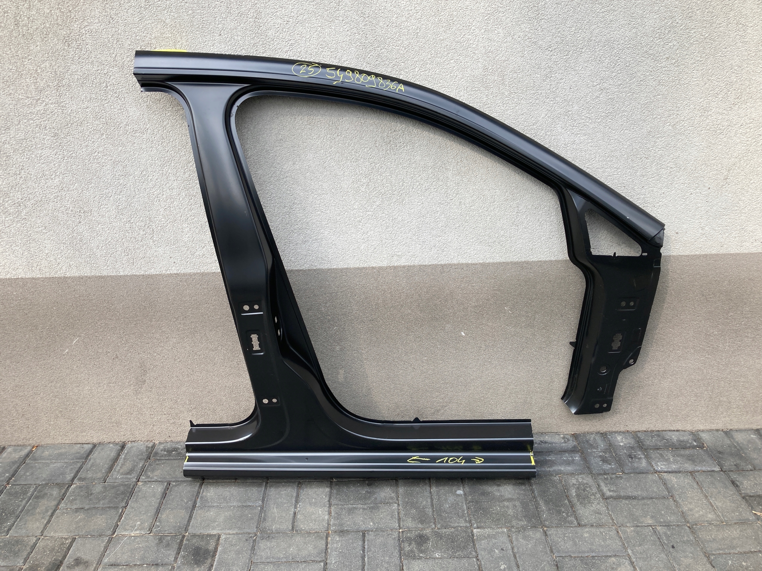 VW GOLF 7 prawy prog slupek bok 5G9809836A