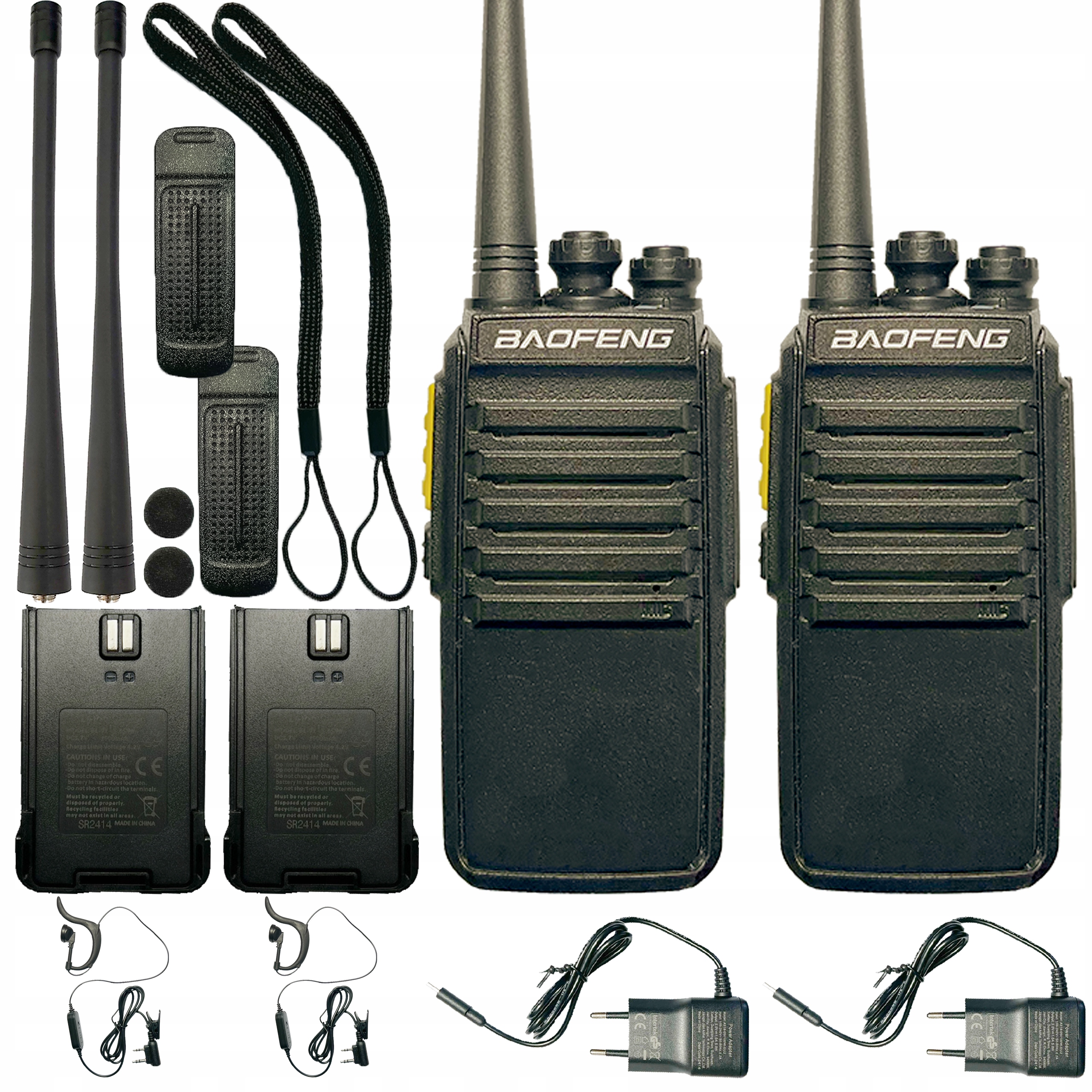 Baofeng Radio C3 Pro 2szt Radiotelefon do pracy Usb-c Szyfrowanie Rozmów