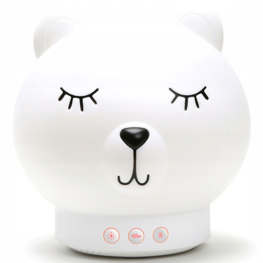 Szumiąca lampka nocna z nawilżaczem powietrza 5w1 Baby Dream