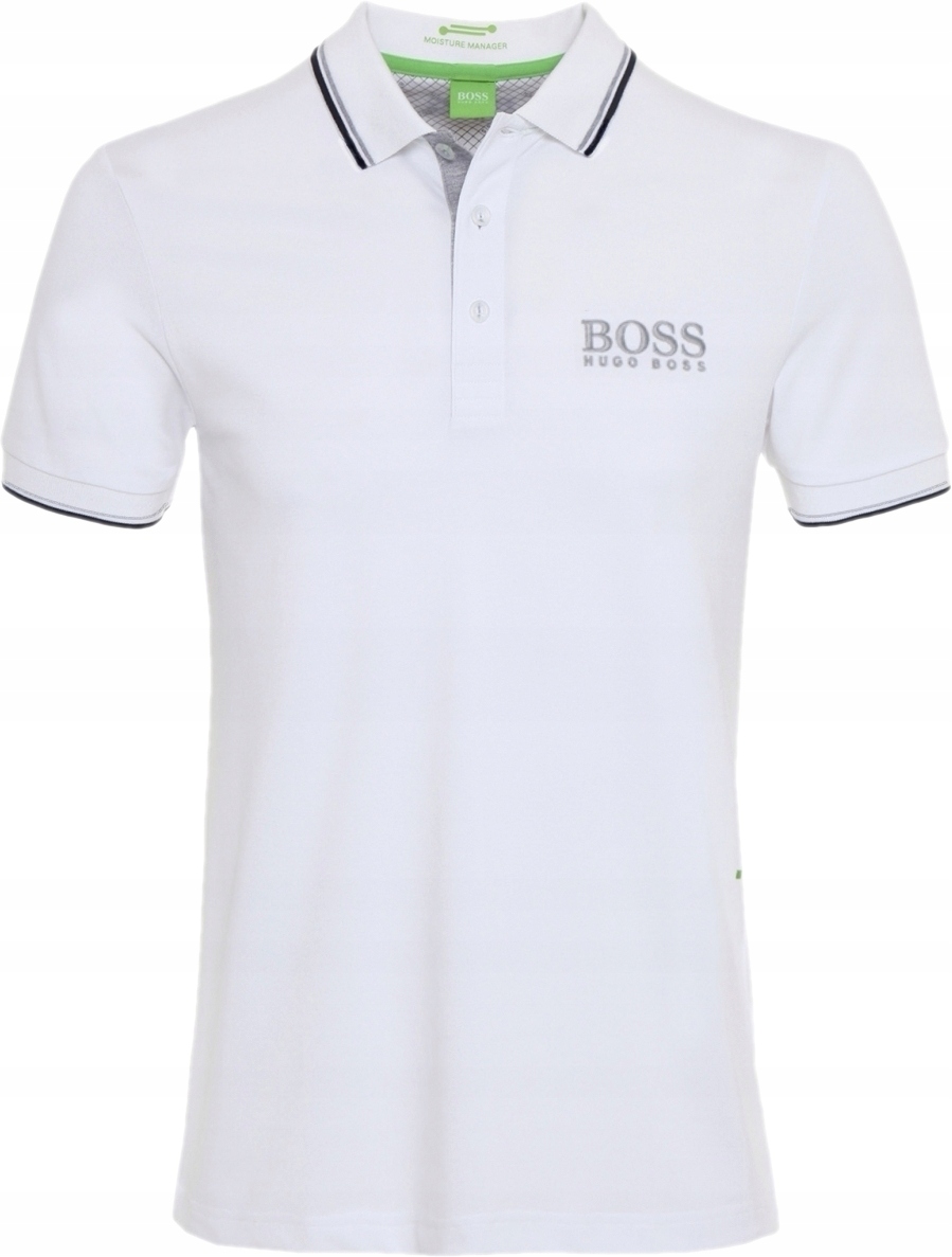 

Koszulka polo polówka męska biała Hugo Boss - XXL