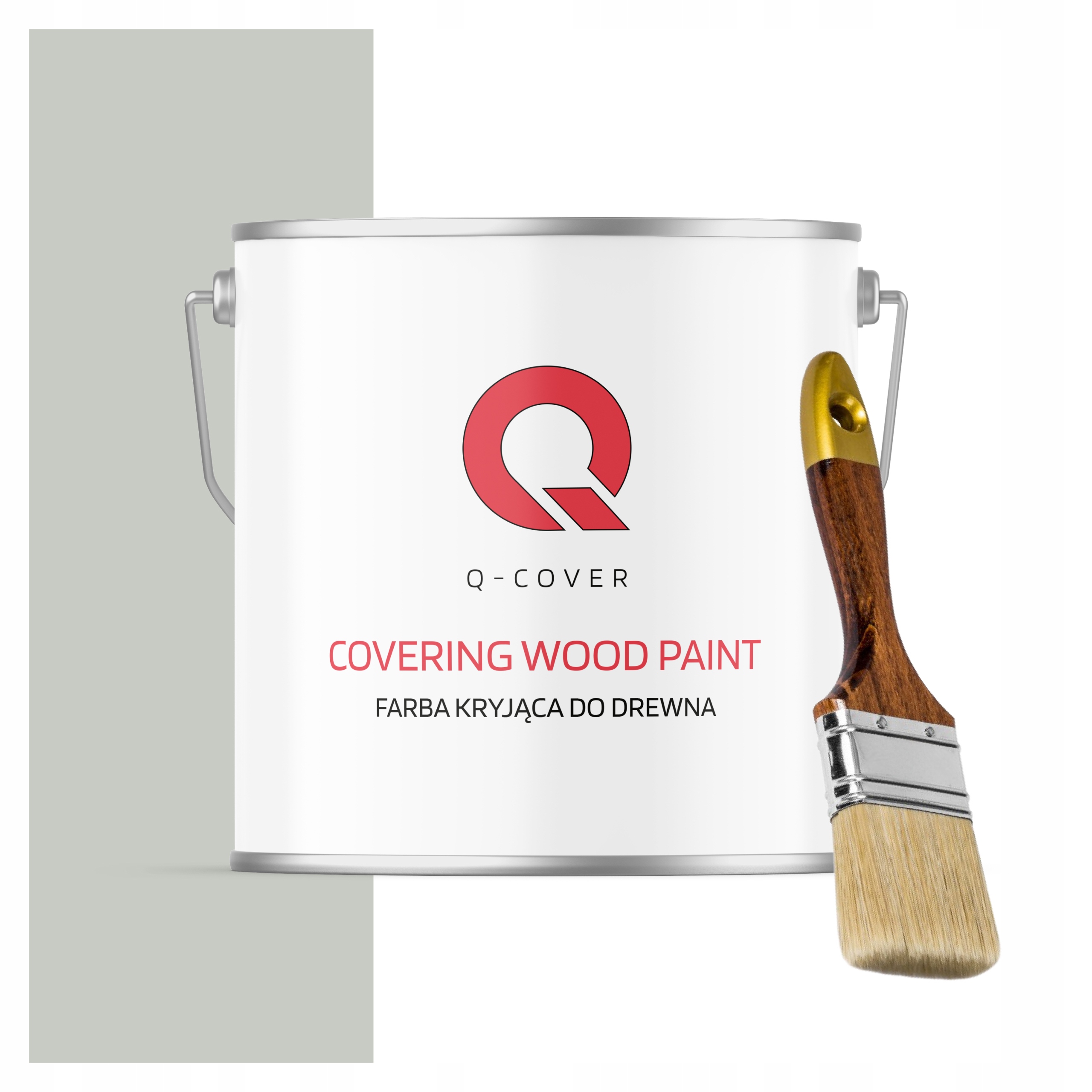 Krycí Barva na renovované dřevo 5L Polomatná Barva Bílá Papyrus Uv štětec