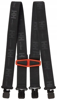 Pásky ke kalhotám černé, silné přezky Helly Hansen 79523-990