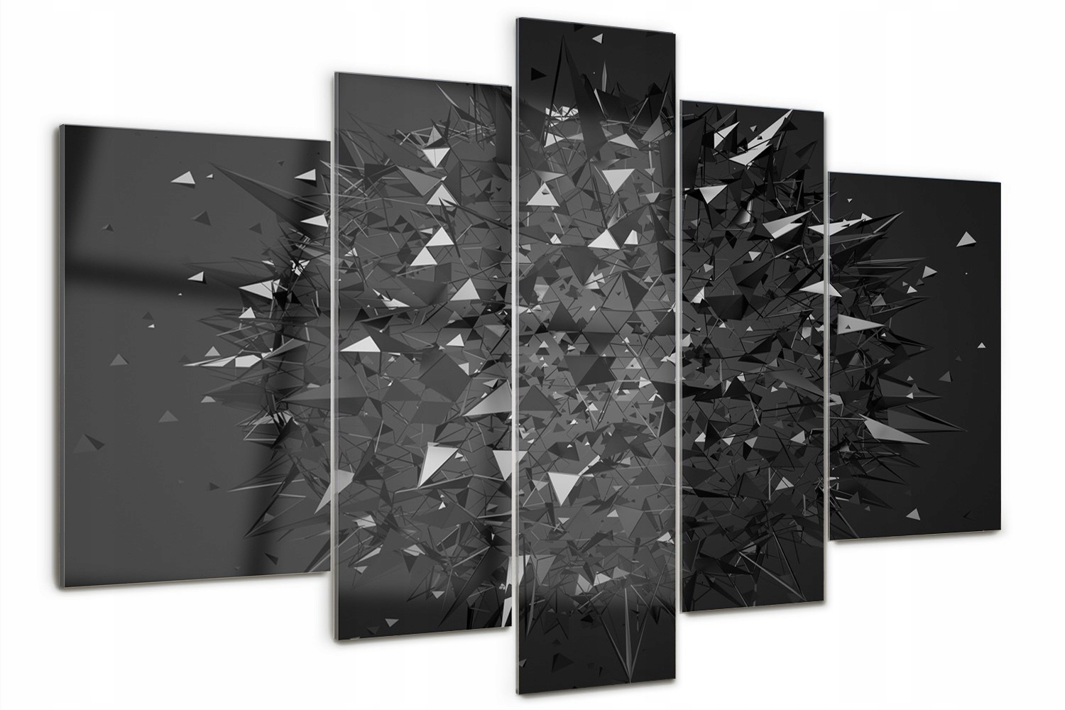 

Foto Obraz szklany duży tryptyk Abstrakcja 3D