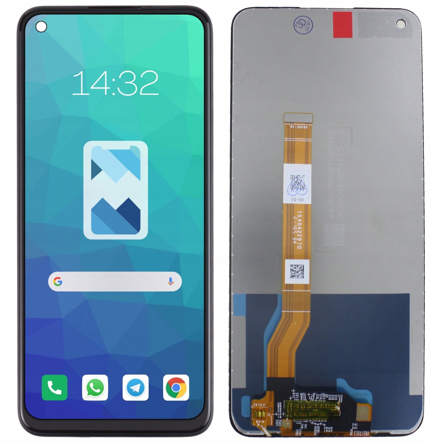 

Wyświetlacz LCD Ekran do Realme 8i Czarny