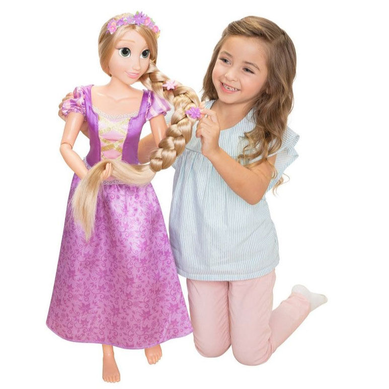 

Duża Lalka Roszpunka XXL 80 cm. Zaplątani Disney