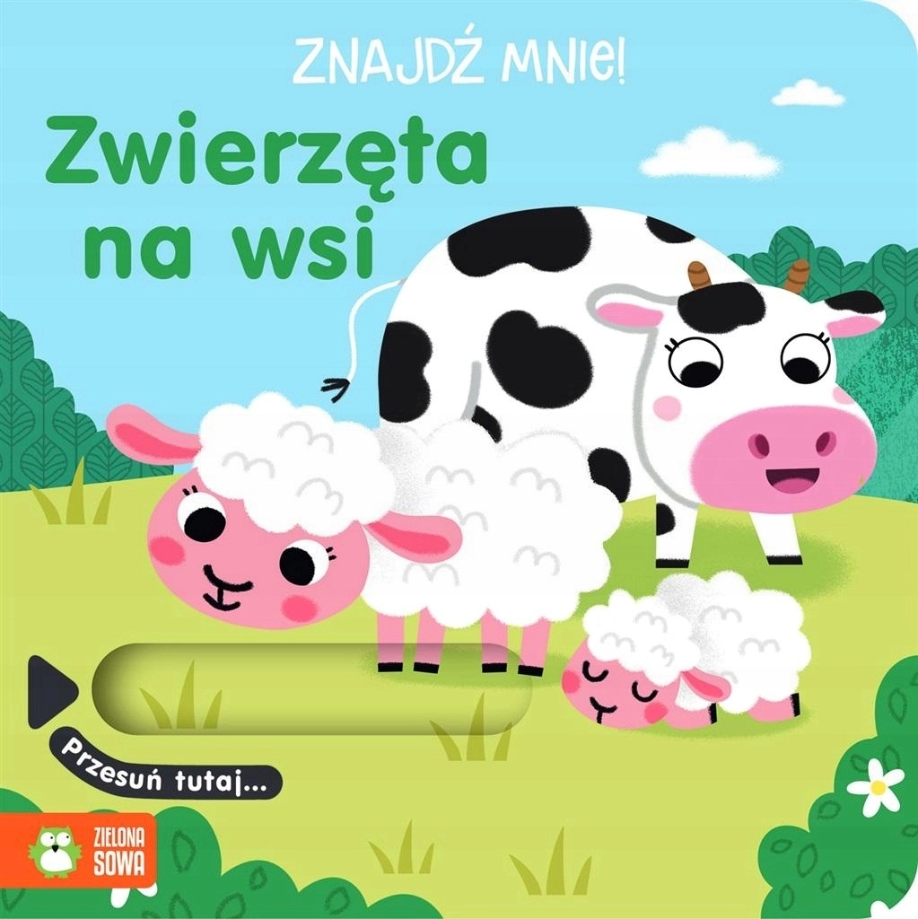 Najdi mě! Zvířata na venkově Kniha pro 4leté dítě Čtení s morálkou Pohádky