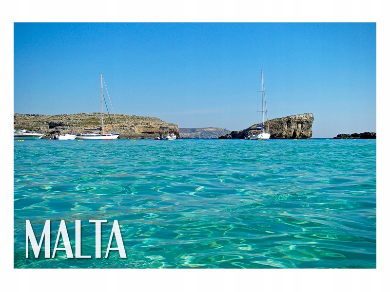 

Malta Morze Łodzie Magnes na lodówkę