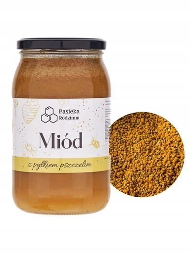 Pasieka Rodzinna Med s pylem 1150 g