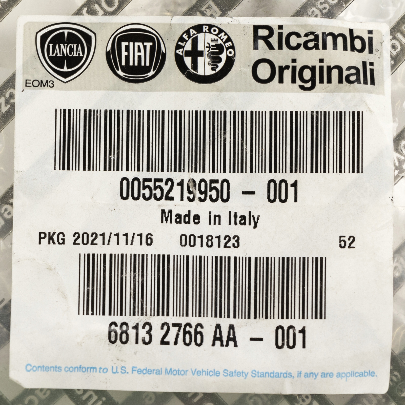 Fiat OE 55219950 śruba wału sprzęgłowego Rodzaj skrzyni Manualna