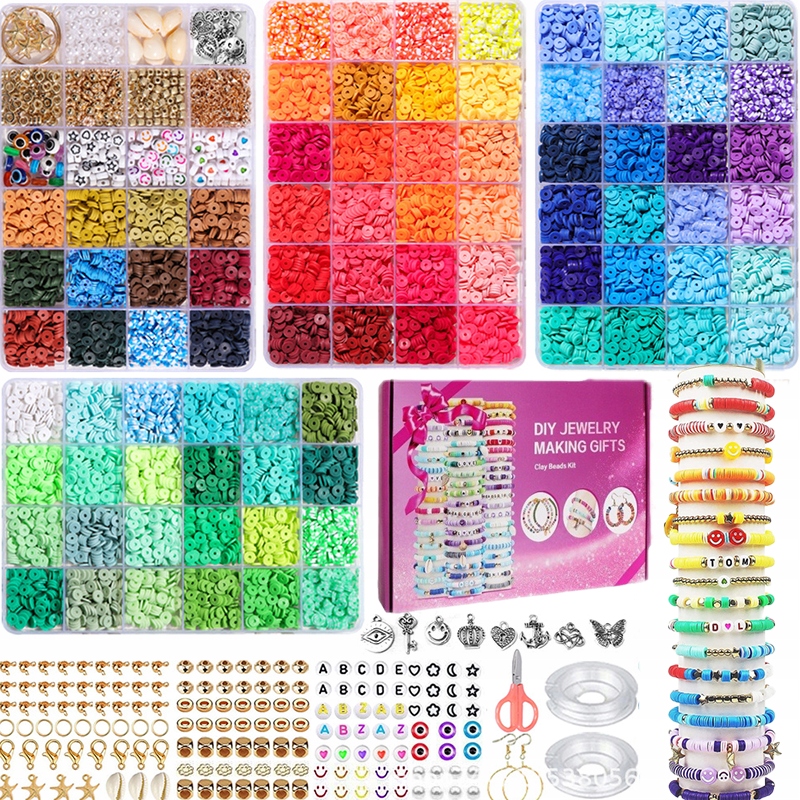 Sada Korálků 96 barev Sada na výrobu Diy šperků dárek