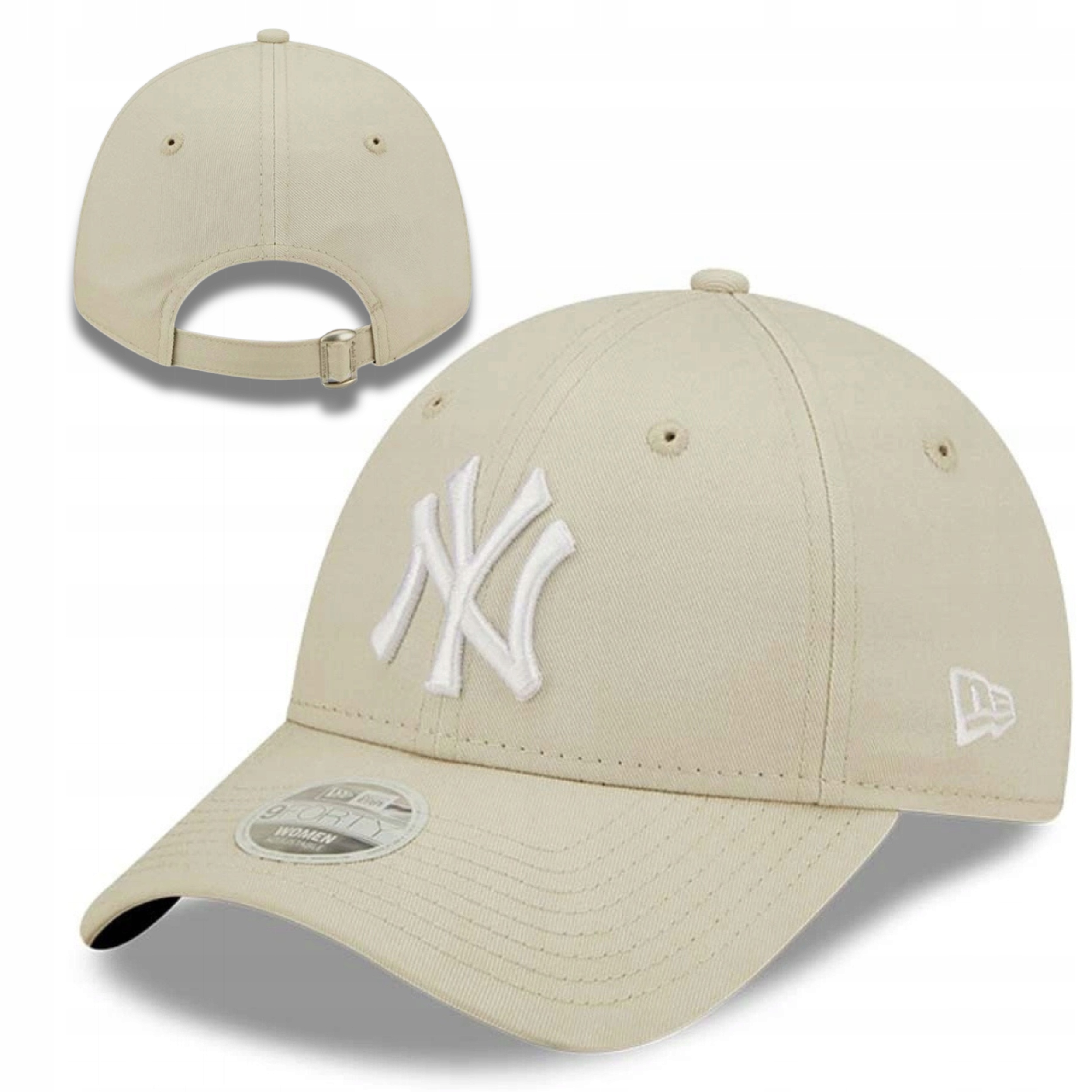 Čepice s kšiltem New Era Jasná Nastavitelná 9FORTY Vyšívané logo Ny